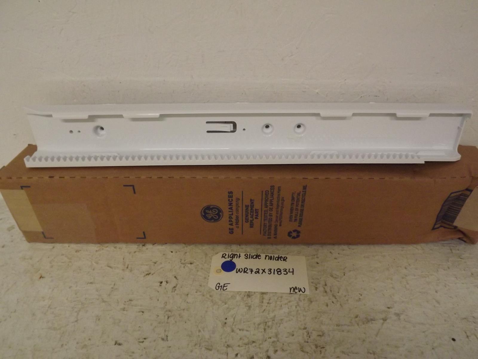 GE Refrigerator WR72X31834 Right Slide Holder New GE Refrigerator WR72X31834 Right Slide Holder New
